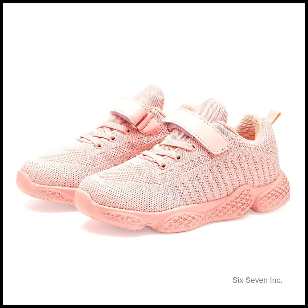 Lightweight Athletic Running Shoes Breathable Knit School Sports Sneakers